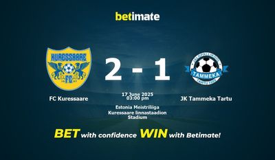 FC Kuressaare vs JK Tammeka Tartu Prediction, Odds & Betting Tips 06/17/2025
