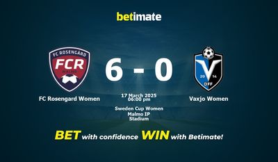 FC Rosengard Women vs Vaxjo Women Prediction, Odds & Betting Tips 03/17/2025