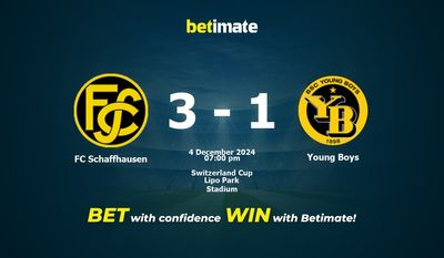FC Schaffhausen vs Young Boys Prediction, Odds & Betting Tips 12/04/2024