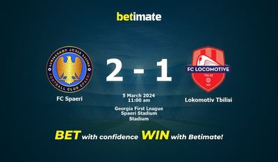 FC Spaeri vs Lokomotiv Tbilisi Prediction, Odds & Betting Tips 03/05/2024