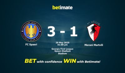 FC Spaeri vs Merani Martvili Prediction, Odds & Betting Tips 05/20/2025
