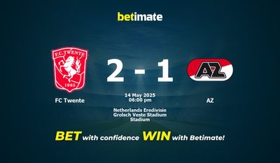 FC Twente vs AZ Prediction, Odds & Betting Tips 05/14/2025