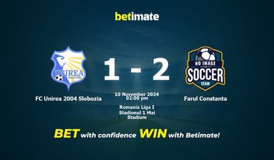 FC Unirea 2004 Slobozia vs. Farul Constanta Vorhersage, Quoten und Wetttipps 11.10.2024