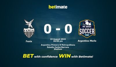 Fenix vs Argentino Merlo Prediction, Odds & Betting Tips 08/19/2024