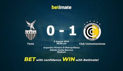 Fenix vs Club Comunicaciones Prediction, Odds & Betting Tips 08/05/2024