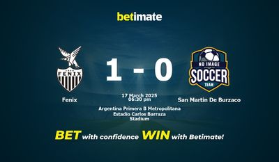 Fenix vs San Martin De Burzaco Prediction, Odds & Betting Tips 03/17/2025