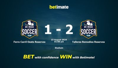 Ferro Carril Oeste Reserves vs Talleres Remedios Reserves Prediction, Odds & Betting Tips 08/15/2024
