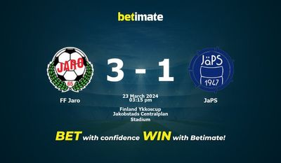 FF Jaro vs JaPS Prediction, Odds & Betting Tips 03/23/2024