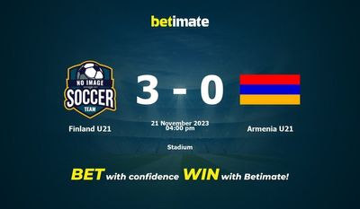 Finland U21 vs Armenia U21 Prediction, Odds & Betting Tips 11/21/2023