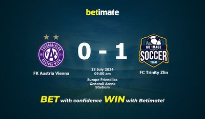 FK Austria Vienna vs FC Trinity Zlin Prediction, Odds & Betting Tips 07/13/2024