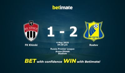 FK Khimki vs Rostov Prediction, Odds & Betting Tips 05/04/2025