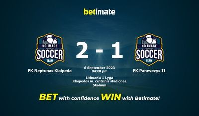 FK Neptunas Klaipeda vs FK Panevezys II Prediction, Odds & Betting Tips 09/06/2023