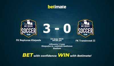 FK Neptunas Klaipeda vs FK Transinvest II Prediction, Odds & Betting Tips 06/10/2026