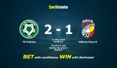 FK Pribram vs Viktoria Plzen B Prediction, Odds & Betting Tips 05/11/2025