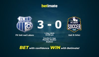 FK Usti nad Labem vs Usti N Orlici Prediction, Odds & Betting Tips 05/01/2025