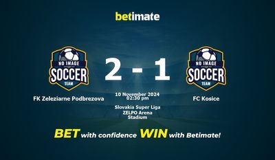 Pronostici, quote e consigli di scommessa FK Zeleziarne Podbrezova vs FC Kosice 10/11/2024