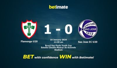 Flamengo U20 vs Sao Jose EC U20 التوقعات، الصعاب ونصائح الرهان 16/01/2024