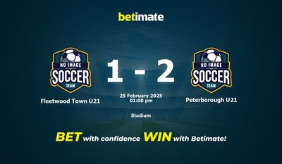 Fleetwood Town U21 vs Peterborough U21 Prediction, Odds & Betting Tips 02/25/2025