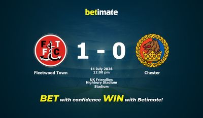 Fleetwood Town vs Chester Prediction, Odds & Betting Tips 07/14/2026