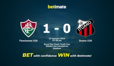 Fluminense U20 vs Ituano U20 التوقعات، الاحتمالات ونصائح الرهان 12/01/2024
