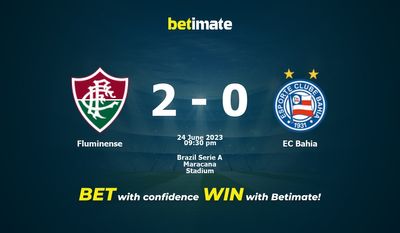 Fluminense vs EC Bahia Prediction, Odds & Betting Tips 06/24/2023