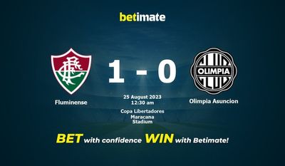 Fluminense vs Olimpia Asuncion Prediction, Odds & Betting Tips 08/25/2023