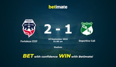Fortaleza CEIF vs. Deportivo Cali – Vorhersage, Quoten und Wetttipps – 18.09.2024