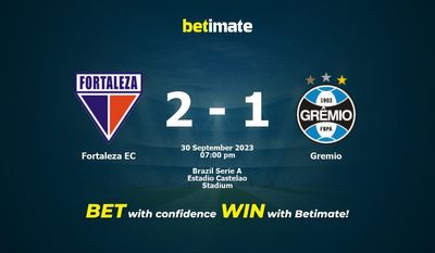 Fortaleza EC vs Gremio Prediction, Odds & Betting Tips 09/30/2023