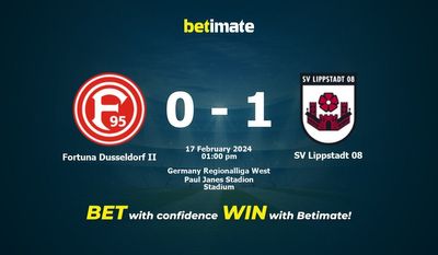 Fortuna Dusseldorf II vs SV Lippstadt 08 Prediction, Odds & Betting Tips 02/17/2024