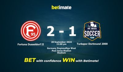 Fortuna Dusseldorf II vs Turkspor Dortmund 2000 Prediction, Odds & Betting Tips 09/28/2024