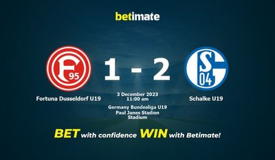 Fortuna Dusseldorf U19 vs Schalke U19 Prediction, Odds & Betting Tips 12/03/2023