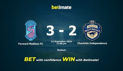 Forward Madison FC vs Charlotte Independence Prediction, Odds & Betting Tips 09/11/2024