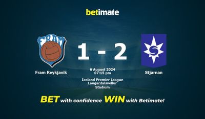 Fram Reykjavik vs Stjarnan Prediction, Odds & Betting Tips 08/06/2024