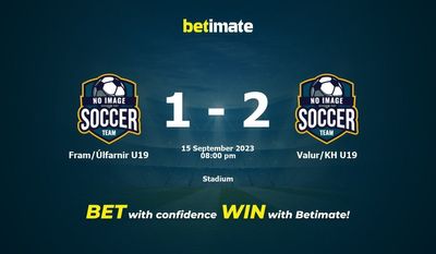 Fram/Úlfarnir U19 vs Valur/KH U19 Prediction, Odds & Betting Tips 09/15/2023