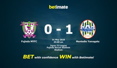 Fujieda MYFC vs Montedio Yamagata Prediction, Odds & Betting Tips 05/31/2025