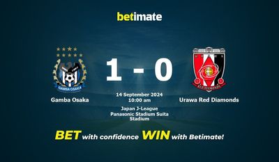Gamba Osaka vs Urawa Red Diamonds Prediction, Odds & Betting Tips 09/14/2024