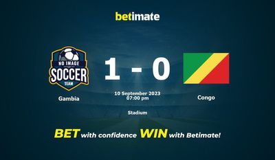 Gambia vs Congo Prediction, Odds & Betting Tips 09/10/2023