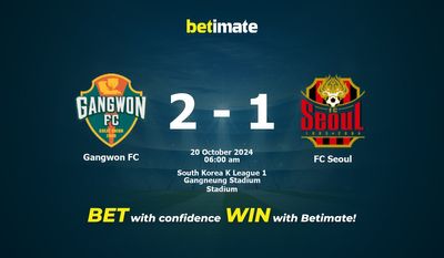 Gangwon FC vs FC Seoul Prediction, Odds & Betting Tips 10/20/2024