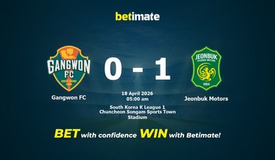 Gangwon FC vs Jeonbuk Motors Prediction, Odds & Betting Tips 04/18/2026