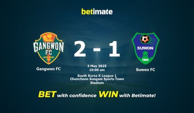 Gangwon FC vs Suwon FC Prediction, Odds & Betting Tips 05/03/2025