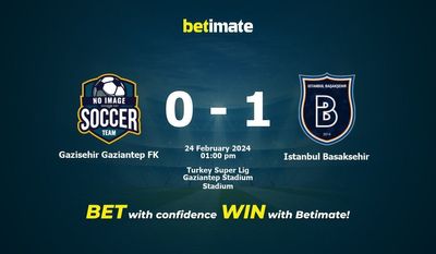 Gazisehir Gaziantep FK vs إسطنبول باشاكشهير التوقعات، الصعاب ونصائح الرهان 24/02/2024