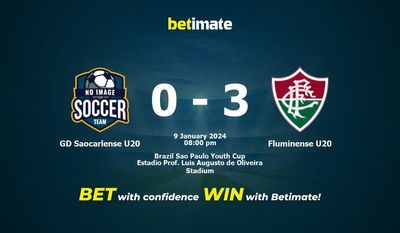 GD Saocarlense U20 vs Fluminense U20 التوقعات، الصعاب ونصائح الرهان 09/01/2024