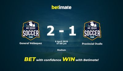 General Velásquez vs Provincial Ovalle Prediction, Odds & Betting Tips 04/06/2025