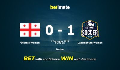 Georgia Women vs Luxembourg Women Prediction, Odds & Betting Tips 12/01/2023