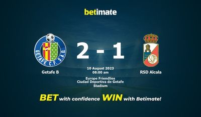 Getafe B vs RSD Alcala Prediction, Odds & Betting Tips 08/10/2023