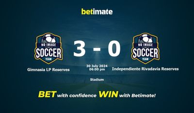 Gimnasia LP Reserves vs Independiente Rivadavia Reserves Prediction, Odds & Betting Tips 07/30/2024