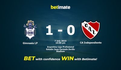 Gimnasia LP vs CA Independiente Prediction, Odds & Betting Tips 07/07/2023