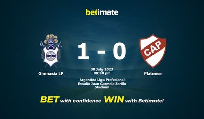 Gimnasia LP vs Platense Prediction, Odds & Betting Tips 07/30/2023