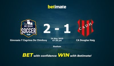 Gimnasia Y Esgrima De Chivilcoy vs CA Douglas Haig Prediction, Odds & Betting Tips 05/24/2025