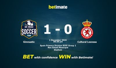 Pronostic Gimnastic vs Cultural Leonesa, cotes et conseils de paris 01/12/2024